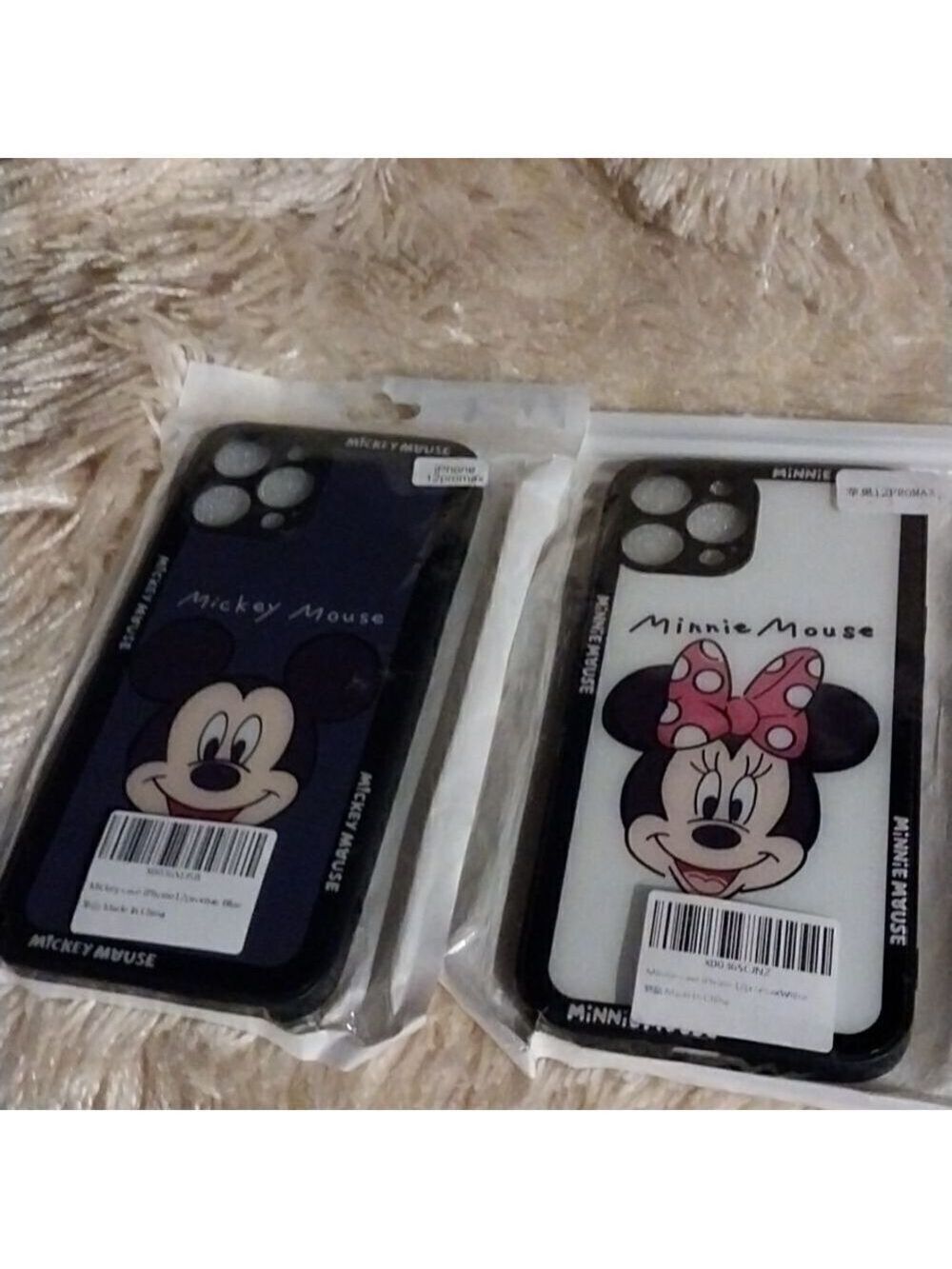 Mickey & Minnie Mouse Phone Case Size 6.7 NWOT